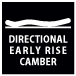 DIRECTIONAL EARLY RISE CAMBER